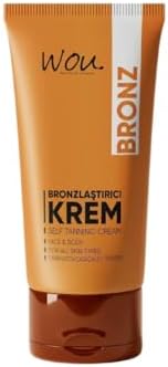 WOU Bronzlaştırıcı Krem 50Ml (Güneşsiz)