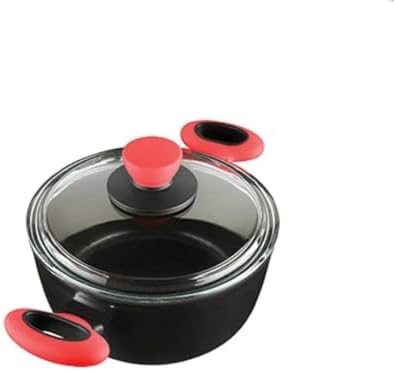 Titanium 24Cm Tencere/Kırmızı