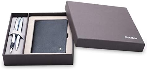 Dr 223 Pasaportluk Ve 35 Siyah Krom Kalem Seti