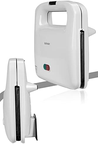 750W Isınmaya Dayanıklı Tost Ve Izgara Makinesi Beyaz