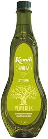Komili Rıvıera Zeytinyağı 1 Lt Pet Şişe