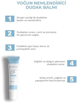 Sinoz Hydrapro Intense Lip Care Dudak Bakım Balmı 10 gr.