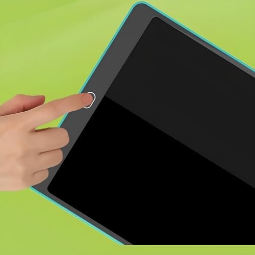 10 İnç Renkli LCD Yazı Tableti - Yeşil - Çocuklar İçin Eğitici Çizim Tableti, Kalemli Silinebilir Ekran, Kağıt Tasarruflu Taşınabilir Not Defteri (3+ Yaş)