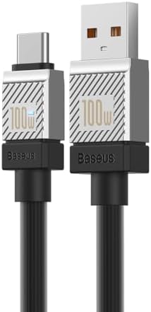 CoolPlay Serisi Hızlı Şarj Kablosu USB to Type-C 100W, 2m, Siyah