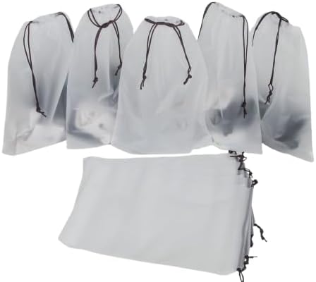 Meapuff, 10'lu Set 25x35 cm Su Geçirmez Kozmetik ve Plaj Çantası