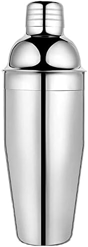 Çelik Kokteyl Shaker - Meyve Suyu Shaker - Kokteyl Karıştırıcı, 750 ml