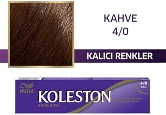 Wella Koleston Single Tüp Boya 4/0 Kahve
