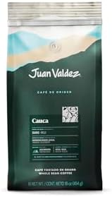 Juan Valdez Cauca Çekirdek Kahve 454 gr Az Kavrulmuş, Mild, Tamamı Arabica Single Origin Öğütülmemiş Kahve