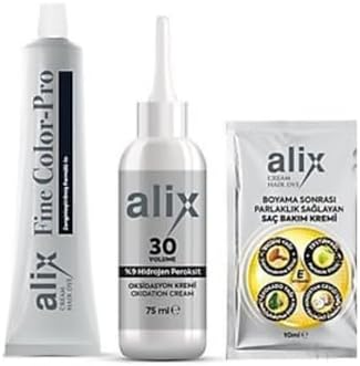 Alix Kit Saç Boyası 50 ml 7.8 Karamel