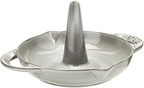 tavuk kızartma tavası 24 cm, dökme demir, indüksiyonlu ocaklara uygun, grafit gri, 26,2 x 22,2 x 11,5 cm