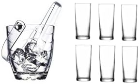 -Meşrubat Bardağı Ve Buz Kovası Seti 8 Parça 191905