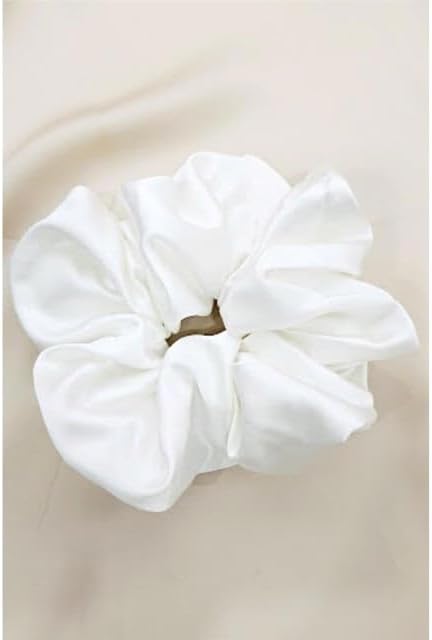 Benim Marifetlerim - Beyaz Saten Lastik Toka 1 Adet