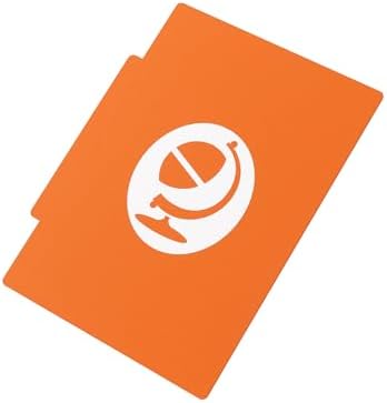 Gamegenic Arkham Horror Investigator Tome - Arkham Korku için Premium Güverte Kutusu: Kart Oyunu, Tam Araştırmacı Güverte Tutar, Arayıcı - Turuncu Renk, Made