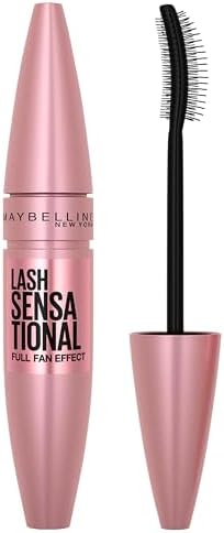 Maybelline New York Lash Sensational Yelpaze Etkili Siyah Maskara 1 Paket (1 x 9.5 ml)