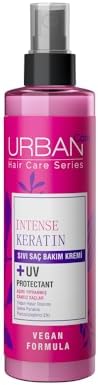 URBAN Care Intense Keratin Aşırı Yıpranmış Cansız Saçlara Özel Sıvı Saç Bakım Kremi 200 ml- Vegan