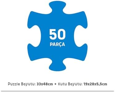 Blue Focus 50 PARÇA - SEA ANIMALS (DENİZ HAYVANLARI)