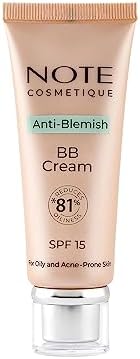 Note Anti-Blemish BB Cream 02 Light Cream SPF 15 Akneye Yatkın Ciltler BB Krem