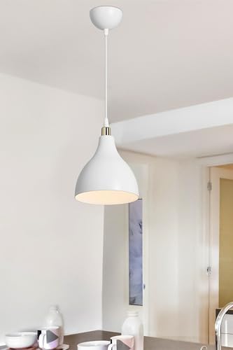 AG LightDesign Beyaz Sarkıt Avize Yatak Odası Salon Mutfak Koridor Lamba 17 AGnm26