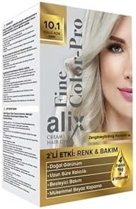 Alix Kit Saç Boyası 50 ml 10.1 Küllü Açık Sarı