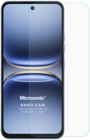 TECNO Spark Go 2 Glass Cam Ekran Koruyucu [Spark Go 2 ile Uyumlu Ekran Koruyucu - Şeffaf]