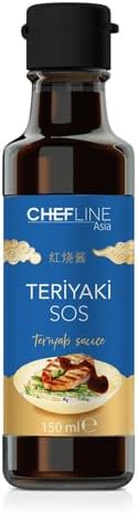 Chefline Asia Teriyaki Sos 150 Ml, Pişirme Sosu, Uzakdoğu Sosu, Marinasyon