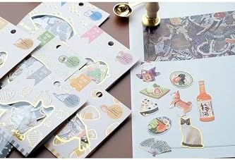 GUGUK Kedilerin Dünyası Temalı 36 Adet Seti • Bullet Journal