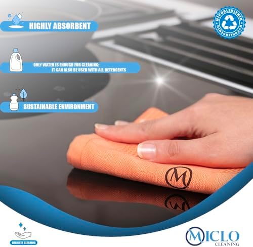 | Mikrofiber Temizlik Bezi | Sihirli Bez, Cam Bezi Ayna Bezi | 4lü Paket | Zümrüt Serisi