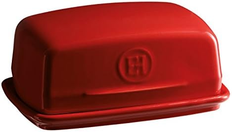 Emile Henry tereyağı kutusu seramik, 16,5 x 11,5 x 7,5 cm, seramik, Grand Cru, 16.5x11.5x7.5 cm