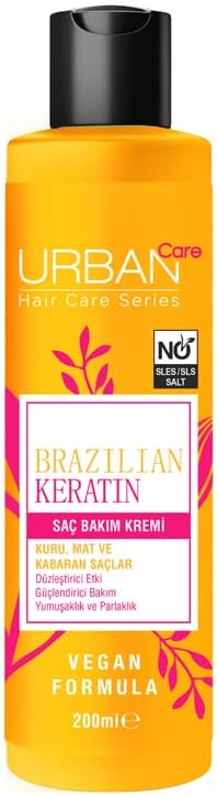 Urban Care Brazilian Keratin Saç Bakım Kremi, 200 ml