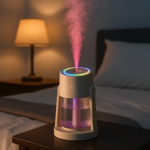 Yıldızlı Gökyüzü Hava Nemlendirici | Sessiz, LED Etkili, Uzun Süreli 8 Saat Kullanım