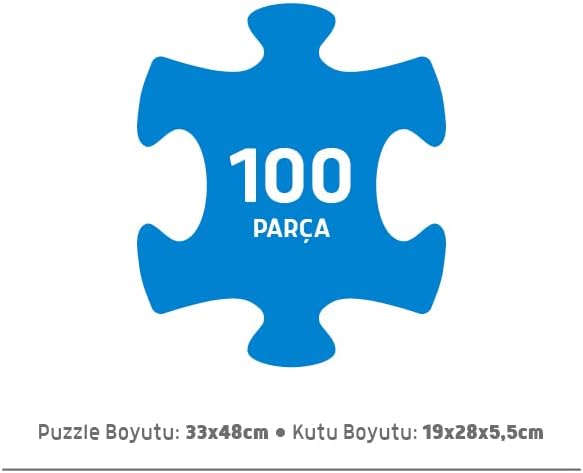 Blue Focus 100 PARÇA - PLANETS (GEZEGENLER)