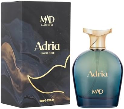 MAD Parfüm Adria,Extrait De Perfume,Unisex 100 ml,Akdeniz Esintili Oryantal Parfüm | Limon, Zeytin ve Sandal Ağacı ile Kalıcı Ferahlık