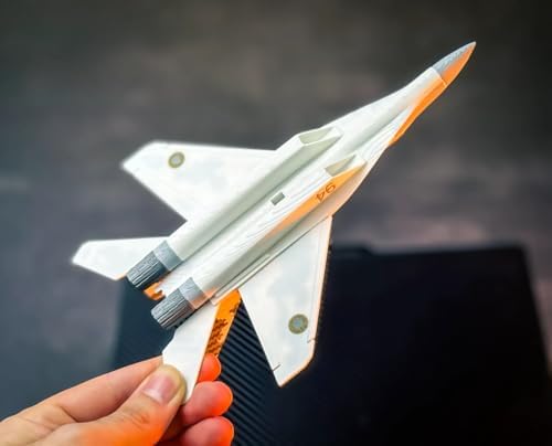 MIG-29 Fulcrum Detaylı 1:78 Ölçekli Savaş Uçağı Maketi – Koleksiyonluk 3D Model – Hafif, Dayanıklı ve Şık Sergileme Standı Dahil