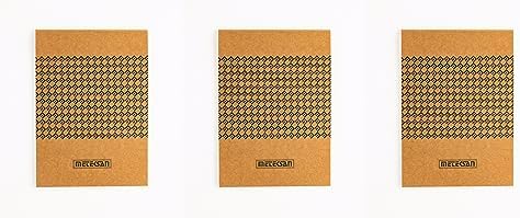 17x24 cm Bloknot, 50 Yaprak, Çizgisiz 3'lü Paket