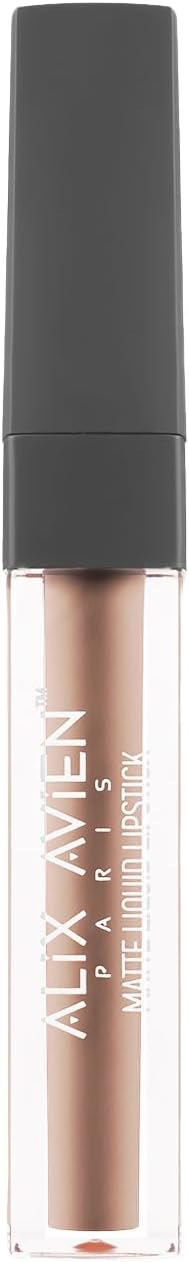 Alix Avien Uzun Süre Kalıcı Kadifemsi Kuruma Yapmayan Mat Likit Ruj Matte Liquid Lipstick 507 Dark Dusty Pink