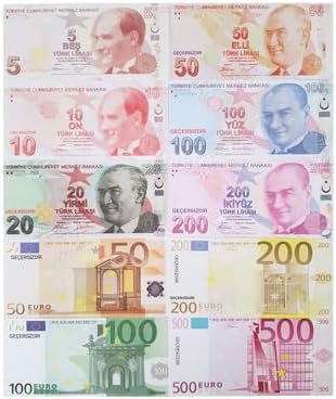 POP KONSOL 100 Adet Karışık Geçersiz Para Parti Şaka Düğün Film Dizi Parası PP194601