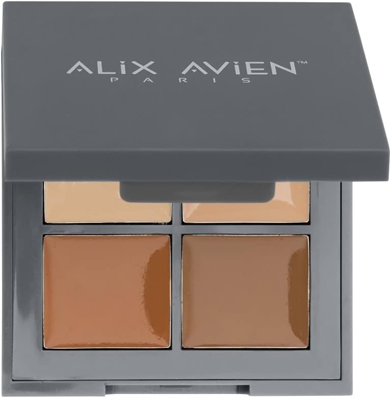 4'lü Krem Kontür Paleti - Cream Contour Palette Vanilia & Beige & Brown & Mocha