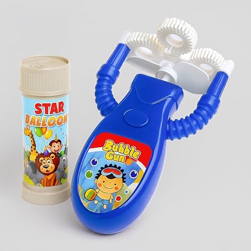 Pilli Otomatik Baloncuk Tabancası - Köpük Makinesi, Kesintisiz Yaz Eğlencesi, Çocuk Doğum Günü Hediyesi + Tatil Hediyesi, Mini serinletici