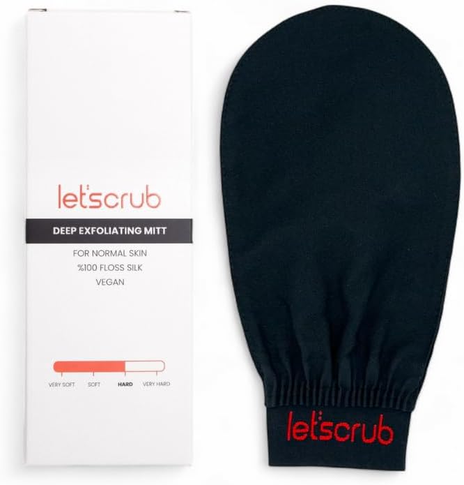 Let'scrub Lastikli Siyah Kese