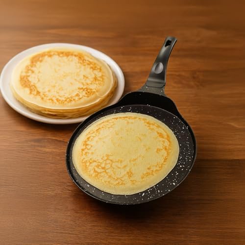Granit Kaplama Tavası 26 Cm | Yapışmaz Yüzeyli İdeal, Pankek ve Omlet Tavası