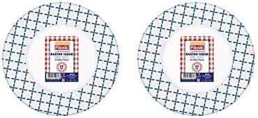 Piknik Kullan-At Karton Tabak 21 cm Büyük 10'lu 1495 2li paket