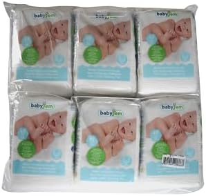 BEBEK TEMİZLEME PAMUĞU 6'LI