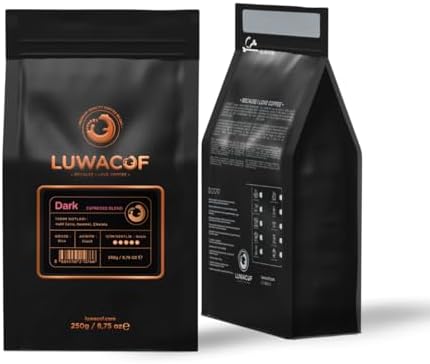 Luwacof Dark Espresso Blend Kahve (Çekirdek) 250 Gr