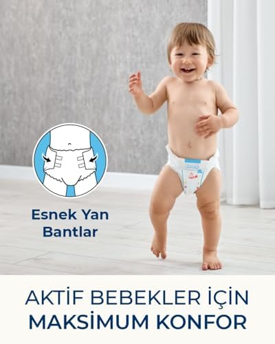 Paddlers Bebek Bezi 7 Numara XX-Large 72 Adet (20-30 Kg) Aylık Paket
