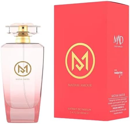 Madam Amour Extrait de Parfum 100 ml Kadın Parfüm – Limon, Yasemin ve Vanilya ile Çiçeksi, Tatlı ve Ferah