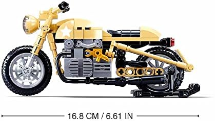 Model Bricks Motorsiklet Yapım Seti, 223 Parça