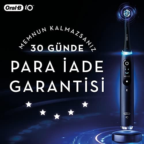 Oral-B iO - 5 Siyah Yapay Zeka Teknolojili Şarjlı/Elektrikli Diş Fırçası
