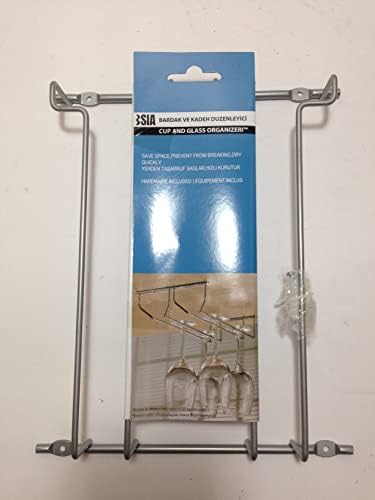 KADEH VE DÜZENLEYİCİ ASKI,DOLAP ALTI,İCİ MONTE EDİLEBİLİR 25x21x5cm