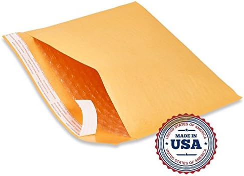 #5 Kabarcık Postalar 25 x 40 cm Kargo Dolgulu Zarflar Kendinden Yapışkanlı Su Geçirmez Yastıklı Posta 10'lu Paket, Altın (KBMVR_10,5 x 16-10)