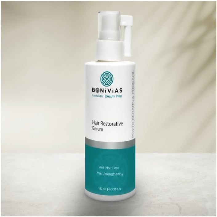 BONİVİAS Saç Dökülme Karşıtı Bakım Serumu Apigenin, Biotin, Procapill, Bitkisel Keratin